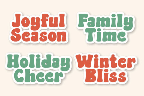 Super Magic - Retro Groovy Font Font Masyafi Studio 