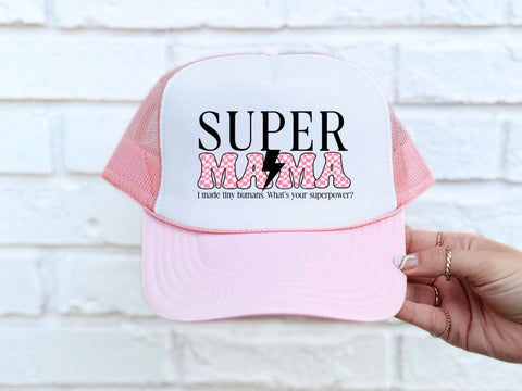 Super Mama | Motherhood DTF Transfer Design Sublimation So Fontsy VIP Design Shop 