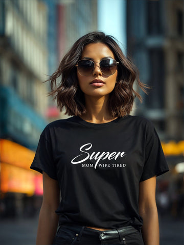 Super Mom Svg Png Files, Mom Life Svg, Mom Mode Svg, Mom Vibes Svg, Mom Svg Shirt, Mothers Day Svg, Sarcastic Mom Svg, Mom Cut File SVG DesignDestine 