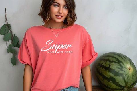 Super Mom Svg Png Files, Mom Life Svg, Mom Mode Svg, Mom Vibes Svg, Mom Svg Shirt, Mothers Day Svg, Sarcastic Mom Svg, Mom Cut File SVG DesignDestine 