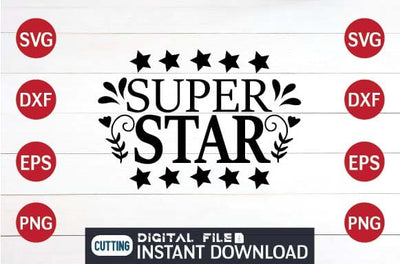 Super star svg SVG designer krishna 