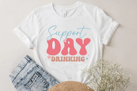 Support day drinking Svg, Funny Quote T-shirt SVG FiveStarCrafting 
