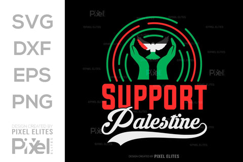 Support Palestine SVG Free Palestine Tshirt Bundle Palestine Quote Design, PET 00363 SVG ETC Craft 