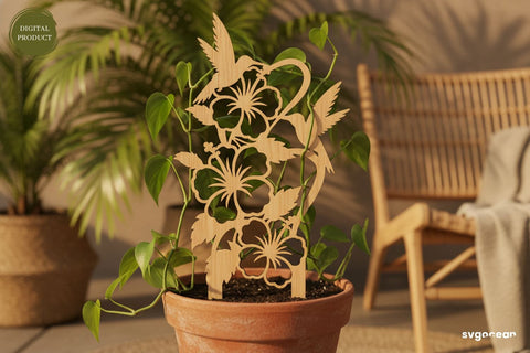 Support Plant Stakes SVG Bundle SVG SvgOcean 