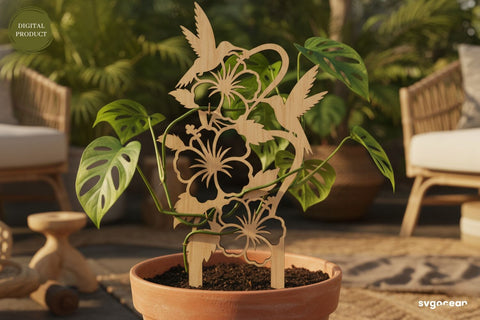 Support Plant Stakes SVG Bundle SVG SvgOcean 