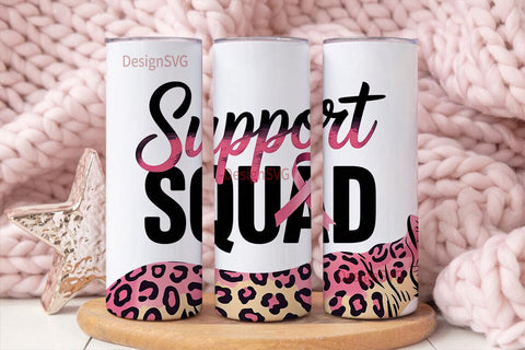 Support Squad 20oz Tumbler Wrap Sublimation DesignSVG 