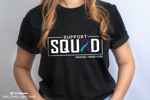 Support Squad Svg, Suicide Prevention Awareness Svg, Suicide Awareness Svg SVG Artinrhythm shop 
