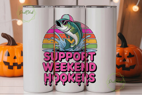 Support Weekend Hookers 20oz Tumbler Sublimation PixelChick 