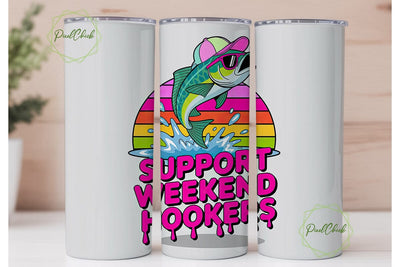 Support Weekend Hookers 20oz Tumbler Sublimation PixelChick 