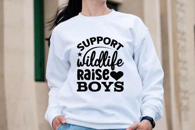 Support wildlife raise boys-01 SVG Angelina750 