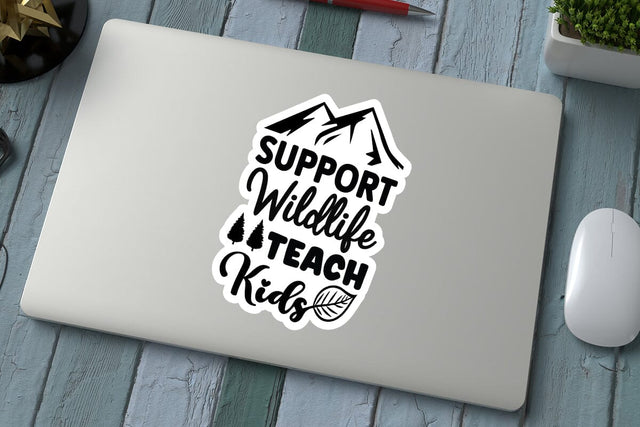 Support Wildlife Teach Kids SVG Angelina750 