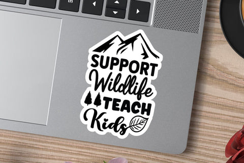 Support Wildlife Teach Kids SVG Angelina750 