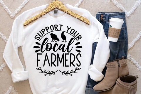 Support your local farmers SVG Design SVG Designangry 