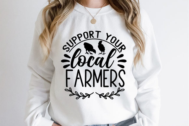 Support your local farmers SVG Design SVG Designangry 