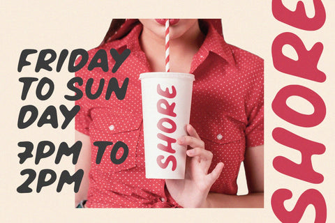 Supreme Donuts - Playful Display Font Font Timur type 