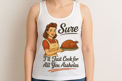 Sure I’ll Cook for You PNG Funny Retro Kitchen Sublimation Design SVG BillahCrafts 