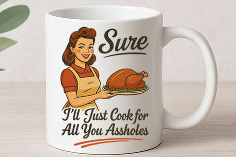 Sure I’ll Cook for You PNG Funny Retro Kitchen Sublimation Design SVG BillahCrafts 