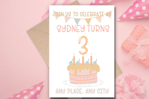 Surprise Party, Fun Party Font Trio Font Designing Digitals 