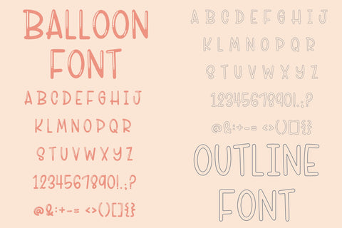 Surprise Party, Fun Party Font Trio Font Designing Digitals 