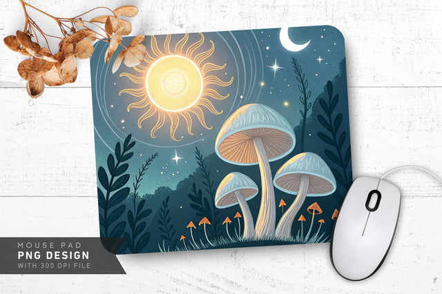 Surreal Goddess Fantasy Mousepad Sublimation Regulrcrative 