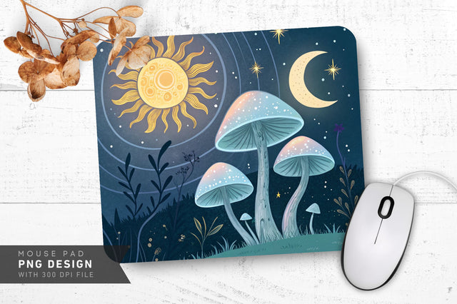 Surreal Goddess Fantasy Mousepad Sublimation Regulrcrative 
