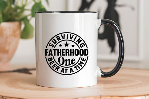 Surviving Fatherhood One Beer At A Time SVG Angelina750 