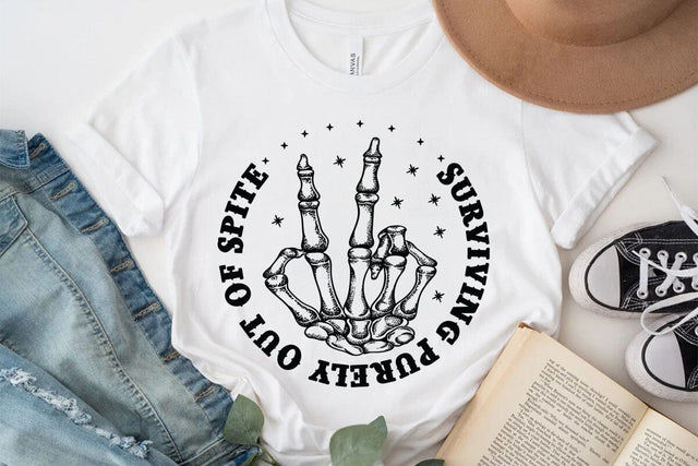 Surviving Purely Out Of Spite SVG Angelina750 
