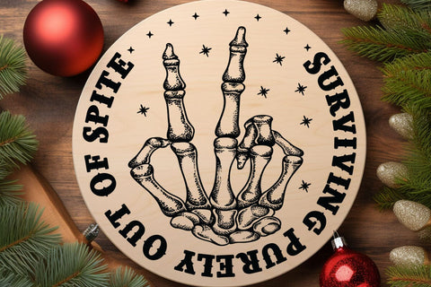 Surviving Purely Out Of Spite SVG Angelina750 