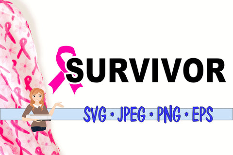 Survivor - Cancer SVG Family Creations 