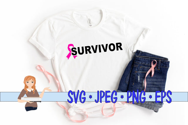 Survivor - Cancer SVG Family Creations 