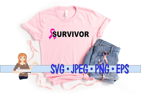 Survivor - Cancer SVG Family Creations 