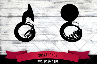 Susaphone SVG, Musical Instrument SVG SVG Loveleen Kaur 