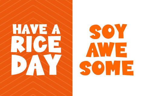 Sushi Moshi Font Dm Letter Studio 