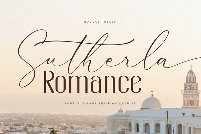 Sutherla Romance Font Duo Font Storytype Studio 