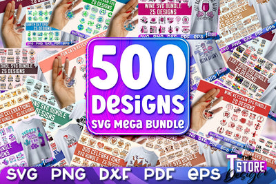 SVG Mega Bundle | Megabundle SVG Design | SVG Keychain Bundle | Big Bundle SVG | Svg Cut File | SVG Bundles Design SVG The T Store Design 