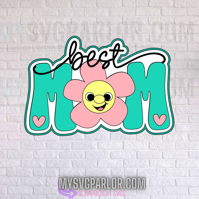 SVG mom cutting file title mom theme for scrapbooking cards and more download file only SVG mysvgparlor.com 