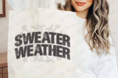 sweater weather | Winter SVG Cut File | Christmas Svg | Winter Svg | Wintertime Svg | T-shirt Design | funny Winter Svg | Funny Winter Quotes | Winter Svg PNG Files SVG farhad farhad 