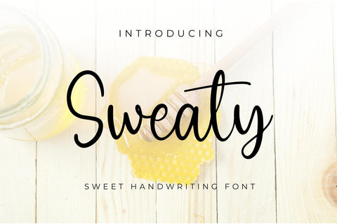 Sweaty Font LetterdayStudio 
