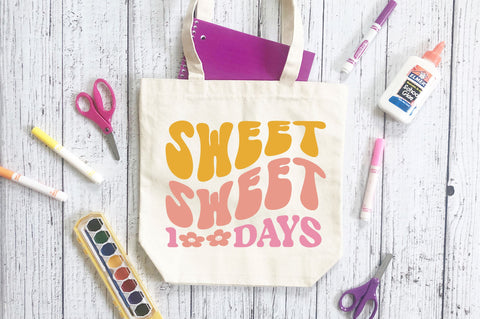 Sweet 100 days Svg Design SVG Regulrcrative 