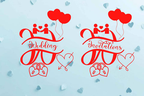 Sweet Amora Monogram Font Prasetya Letter 