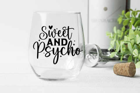 Sweet And Psycho SVG Design SVG Designangry 