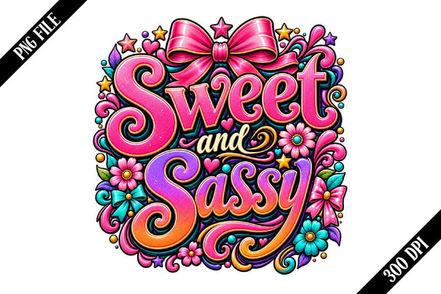 Sweet and Sassy PNG Designs Sublimation shah alam 