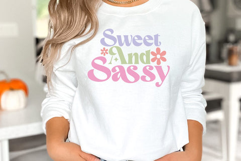 Sweet And Sassy, Sarcastic SVG SVG FiveStarCrafting 