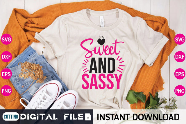 Sweet and Sassy Svg SVG designer krishna 