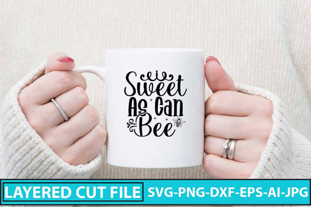 Sweet As Can Bee SVG Design SVG Syaman 