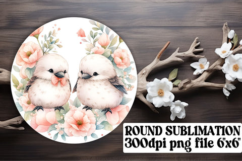 Sweet Avian Keychain Set Sublimation afrosvg 