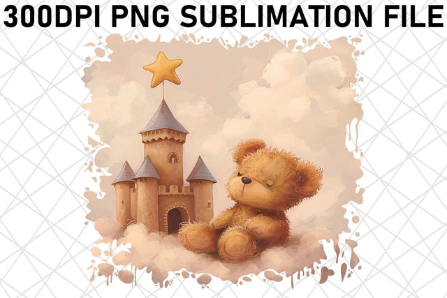 Sweet Bear Sublimation Design Bundle with Watercolor Touch Sublimation afrosvg 