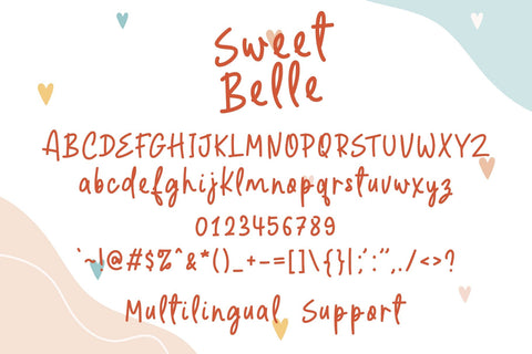Sweet Belle Font Dm Letter Studio 