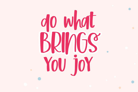 Sweet Bless Font Dm Letter Studio 