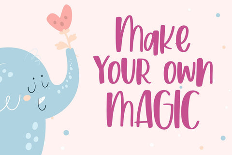 Sweet Bless Font Dm Letter Studio 